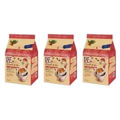 片岡物産 匠のドリップコーヒー モカブレンド 10袋 ×3袋 レギュラー(ドリップ)