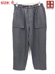 エイトン ATON LOOSE TAPERED PANTS ルーズテーパードパのサムネイル