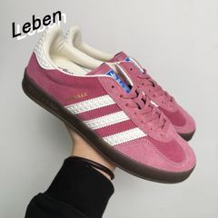 新品 adidas originals GAZELLE INDOOR ローカット スニーカー 男女兼用 ピンク
