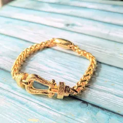 LUCKY&TOWA❣️様専用　24KGP 馬蹄ブレスレット ハワイアン