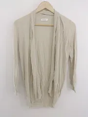 ◇ BEAUTY & YOUTH UNITED ARROWS ニット 長袖 ガウンカーディガン ベージュ系 レディース E  【1303200002188】