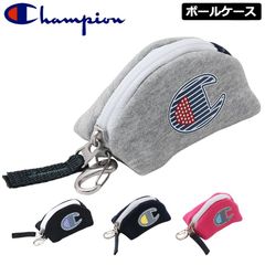 【カラー選択可】 Champion Golf チャンピオンゴルフ ボールポーチ 2球収納 C3-XG704B ボールケース ゴルフボールポーチ ゴルフボールケース ボール入れ メンズ レディース ユニセックス 新品【Champion Golf正規販売店】