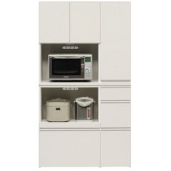 Pamouna ホワイト食器棚 幅1400mm 高1900mm 美品 - メルカリ