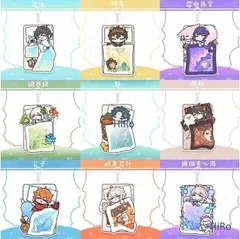 原神　キーホルダー ねんね ウェンティ　鐘離　雷電将軍　ナヒーダ　ショウ　フータオ　タルタリヤ　楓原万葉　珊瑚宮心海　放浪者　セノ　ティナリ　ディルック・ガイア　アルベド・クレー　空・パイモン・蛍　神里綾人・太郎丸・神里綾華 B1