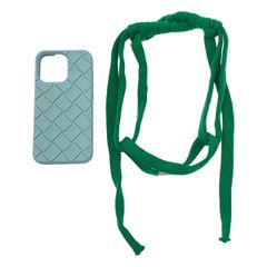 BOTTEGA VENETA / ボッテガヴェネタ | iPhone 16 Pro イントレチャート ラバーシリコン ケース | ゼニス