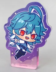 【中古】アクリルスタンド・アクリルパネル 宝丈莱香(ライカ) 四周年デフォルメアクリルブロック 「あんさんぶるスターズ!!」 中国限定