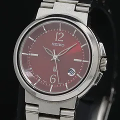 SEIKO 機械式時計 シルバー文字盤 赤バンド　セイコールキア 楽天市場】SEIKO(セイコー) ルキア 7N82 赤文字盤 ステンレス
