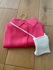 ポシェット付きニットワンピース　犬服　ペット服　ペットウェア　ペット用品　わんちゃん用