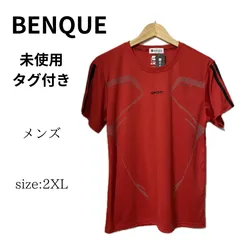 【美品】BENQUE　ベンケ　トップス　Tシャツ　メンズ　トレーニングウェア　登山　アウトドア　ジム　大きいサイズ　2XL  未使用　タグ付き