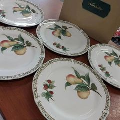 Noritake Primachina ROYAL ORCHARD ノリタケ ロイヤルオーチャードプリマチャイナ　89516/9416　大プレート5枚