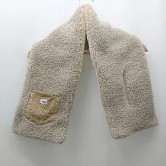 ◇ ⊇ Lee リー カジュアル ボアマフラー 表記なし ベージュ系 メンズレディース E  【1505290040396】