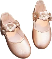 しあわせ倉庫 女の子 ドレスシューズ キッズ フォーマル 靴 ガールズ 子供靴 ピアノ発表会 演奏会 結婚式 18.0(ゴールド,  18.0～18.5 cm)