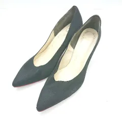 ◇ Θ Metal Rouge メタルルージュ パンプス サイズ23.5 ブラック系 レディース E  【1412090032387】