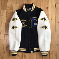 BAPESTA ワッペン スウェット スタジャン Sサイズ a bathing ape