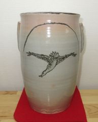 送料込【逢絢亭・新品】茶道具 茶碗 京焼 仁清 撫子の図 文月和香 共箱入り 逢絢亭・新品】茶道具 茶碗 京焼 仁清 撫子の図 文月和香 共