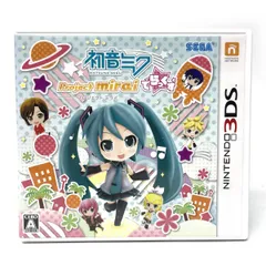 任天堂3DS カセット ソフト 初音ミク Project mirai でらっくす Amazon | 初音ミク Project mirai でらっくす - 3DS | ゲームソフト
