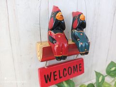 ウェルカム　ブランコ鳥