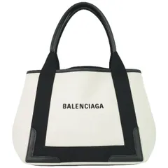 2024年最新】（中古）(バレンシアガ)BALENCIAGA 339933 ネイビーカバス 