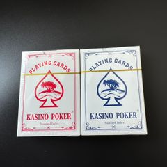 未開封 CLUB CASINO プレイングカード 赤 青2デッキ セット - メルカリ