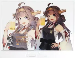 【中古】アクリルスタンド・アクリルパネル 金剛 公式アクリルボード 「艦隊これくしょん～艦これ～ 鎮守府 第二次 秋刀魚祭り」