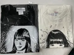【中古】未使用品 BiSH アユニ・D 黒白　Tシャツ 　黒XL＆白XXLのサムネイル