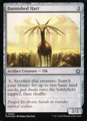 【中古】マジックザギャザリング 0250[U]：【FDN】【FOIL】Burnished Hart/つややかな雄鹿