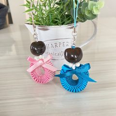 2個セットハワイアンリボンレイ　ストラップ
