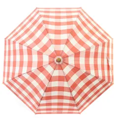 マッキントッシュフィロソフィー MACKINTOSH PHILOSOPHY 傘 パラソル 長傘 日傘 ギンガムチェック ピンク 白 ホワイト /MI ■OS