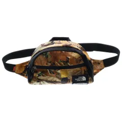SUPREME (シュプリーム) 16AW ×THE NORTH FACE Roo II Lumbar Pack Leaves ザ ノースフェイス ルゥー2ランバーパック 枯葉柄 ウエストバッグ ボディバッグ ブラウン NF00ASUA