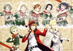 [중고] 포스터 (애니메이션) A2 포스터 집합 [이치 반 쿠지 아이돌 마스터 SideM ~FIRST LIVE~] 마지막 원상