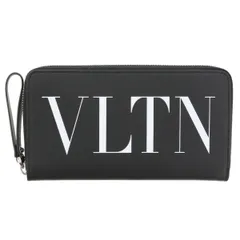【お値下げ品】【美品】VALENTINO （ヴァレンティノ） VLTN ﾗｳﾝﾄﾞﾌｧｽﾅｰ 長財布 財布 長財布(小銭入有) ブラック Black 2Y2P0570 leather レザー used:Aのサムネイル