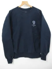 【送料無料】00’ Champion チャンピオン リバース ウィーブ ビンテージ スウェット トレーナー 刺繍 ネイビー 濃紺 L■L17896AWS19-180311-2484（2）8/21（990）