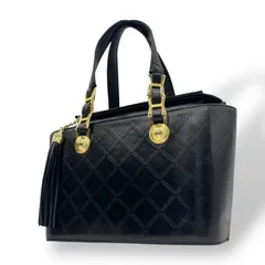 けん様✨ VERSACE ハンドバッグ 黒 サンバースト グレカ A4 レザー 2025年最新】VERSACE レディース ハンドバッグの人気アイテム