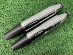クロームワークス M8 ソフテイル用 スリップオンマフラー ブレイク