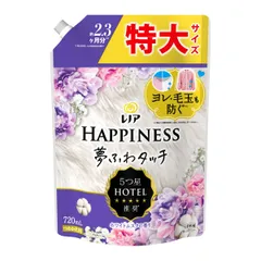 P&G レノアハピネス 夢ふわタッチ ホワイトムスクの香り つめかえ用 特大サイズ 720mL
