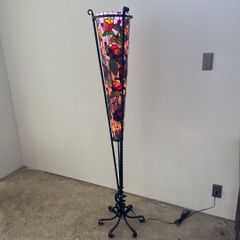 新品！ステンドグラス 165cm 大型フロアスタンドランプ