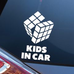 キューブ キッズインカー KIDS IN CAR カーステッカー おしゃれ