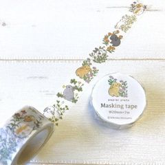 Moriyama Schinako（森山標子）　マスキングテープ　花うさぎ
