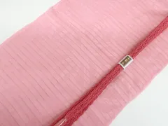 【一輝堂】リサイクル着物 和装小物 帯締め帯揚げセット 夏物 夏 絽 平組 帯締 帯揚 25w08-10167