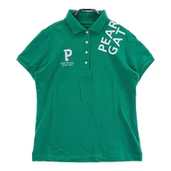 サイズ：1 PEARLY GATES パーリーゲイツ 2023年モデル 半袖ポロシャツ ワッペン  グリーン系 [240101503272] ゴルフウェア レディース ストスト