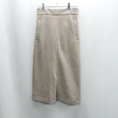 ◇ ⊇ N. NATURAL BEAUTY BASIC ピーチ素材 ロング タイトスカート スカート サイズM ブラウン系 レディース E  【1410290067499】