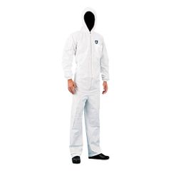 新品 アゼアス タイベック 防護服 無地 3L 604206 0006