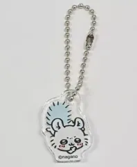 【中古】雑貨 モモンガ 「自分ツッコミくま×ちいかわ なんか小さくてかわいいやつ ナガノマーケット アクリルキーホルダーinカプセル」 ナガノマーケット店頭限定