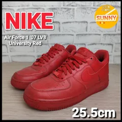 【管理番号 2507ahDBIZ2/2】Nike Air Force 1 '07 LV8 University Red