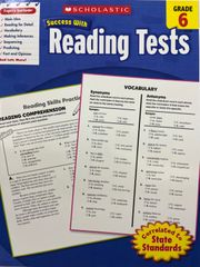 Scholastic Reading Tests Grade 6