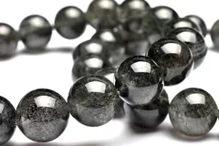 希少カラー◇インド産 ブラックアベンチュリン　12mm　ブレスレット 1個売り パワーストーン 天然石 _BG5384-12