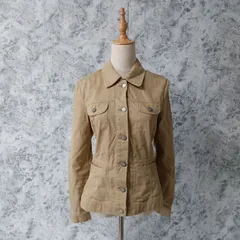 美品<!-利用不可文字-!>トミーヒルフィガー　TOMMY HILFIGER　ジャケット　ブルゾン　ベージュ　【4】