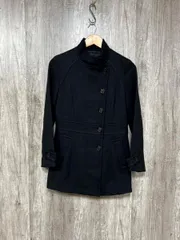 BALLSEY ボールジー トゥモローランド スタンドカラーAライン ロング コート size38/黒 ◆■ レディース