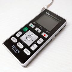【中古品】ヤマゼン Qriom キュリオム ラジオボイスレコーダー ブラックYVR-R500〇YR-53365〇