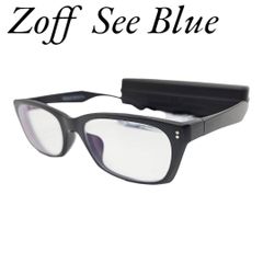 【フォロワー200人達成記念クーポン有】Zoff See Blue＃14 再生プラスチックから生まれた 度あり メガネ 眼鏡 ZT221011A-14F1